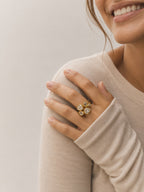 Anillo Lágrimas diamante