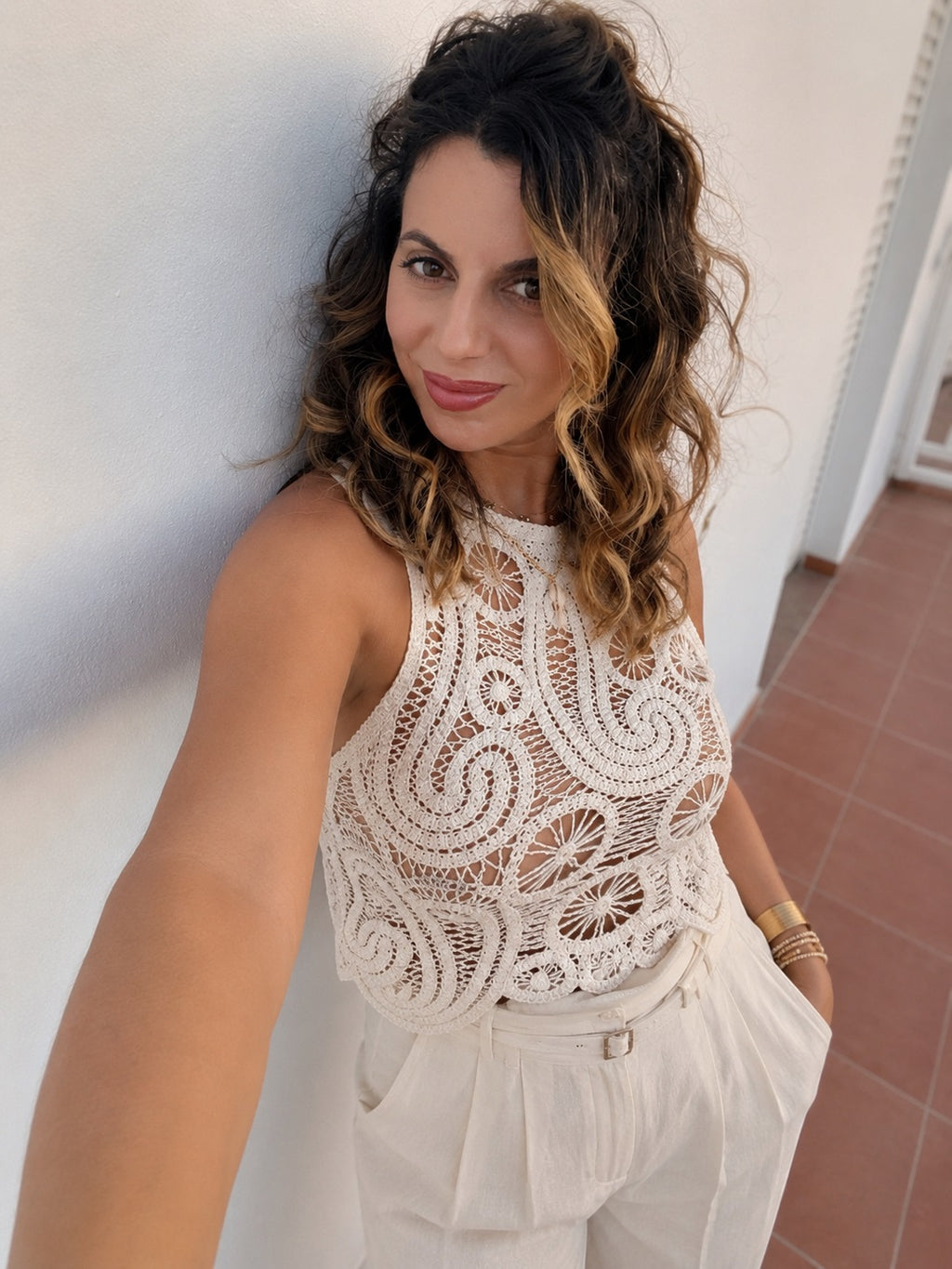 Blusa Macael calada