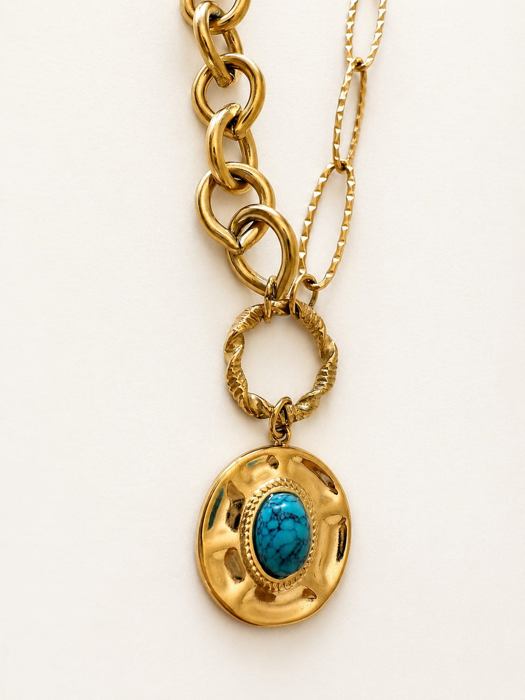 Collar Cadena piedra