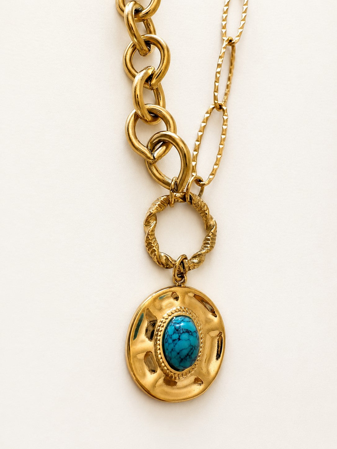 Collar Cadena piedra