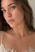 Collar Espejos diamantes