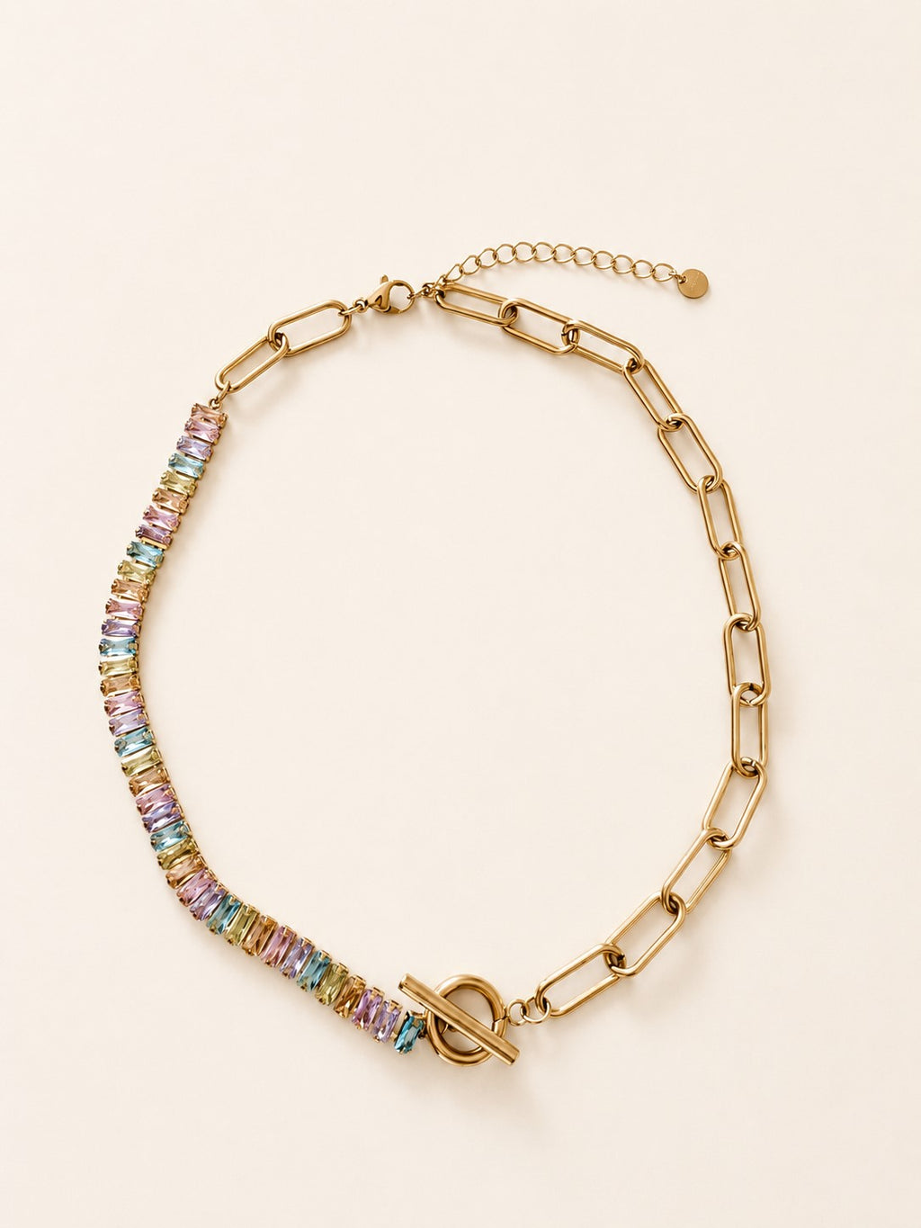 Collar Espejos diamantes