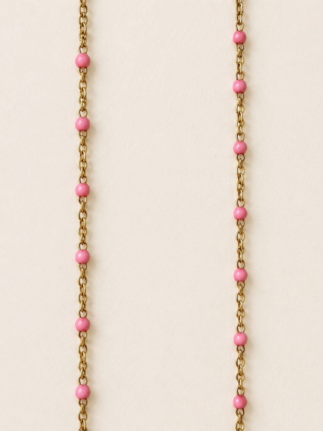 Collar Perlitas rosa