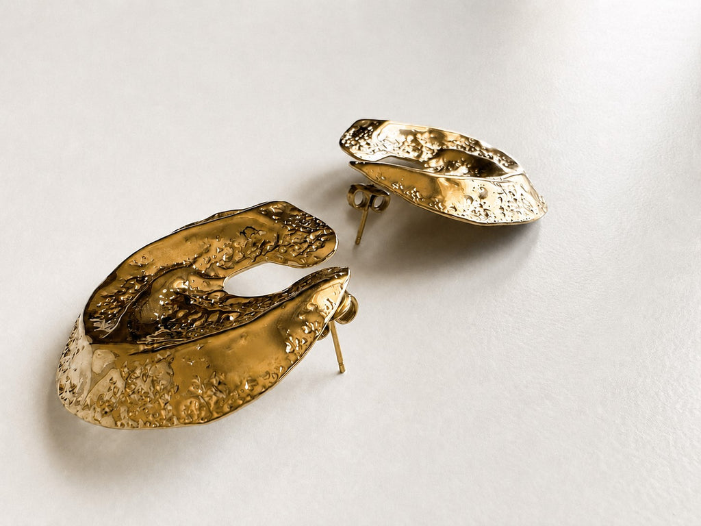 Pendientes Hojaldre