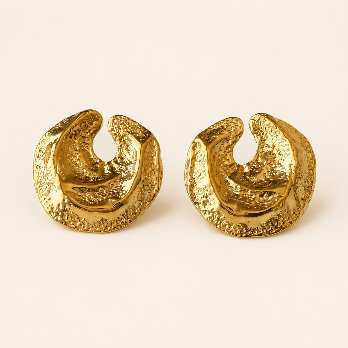 Pendientes Hojaldre