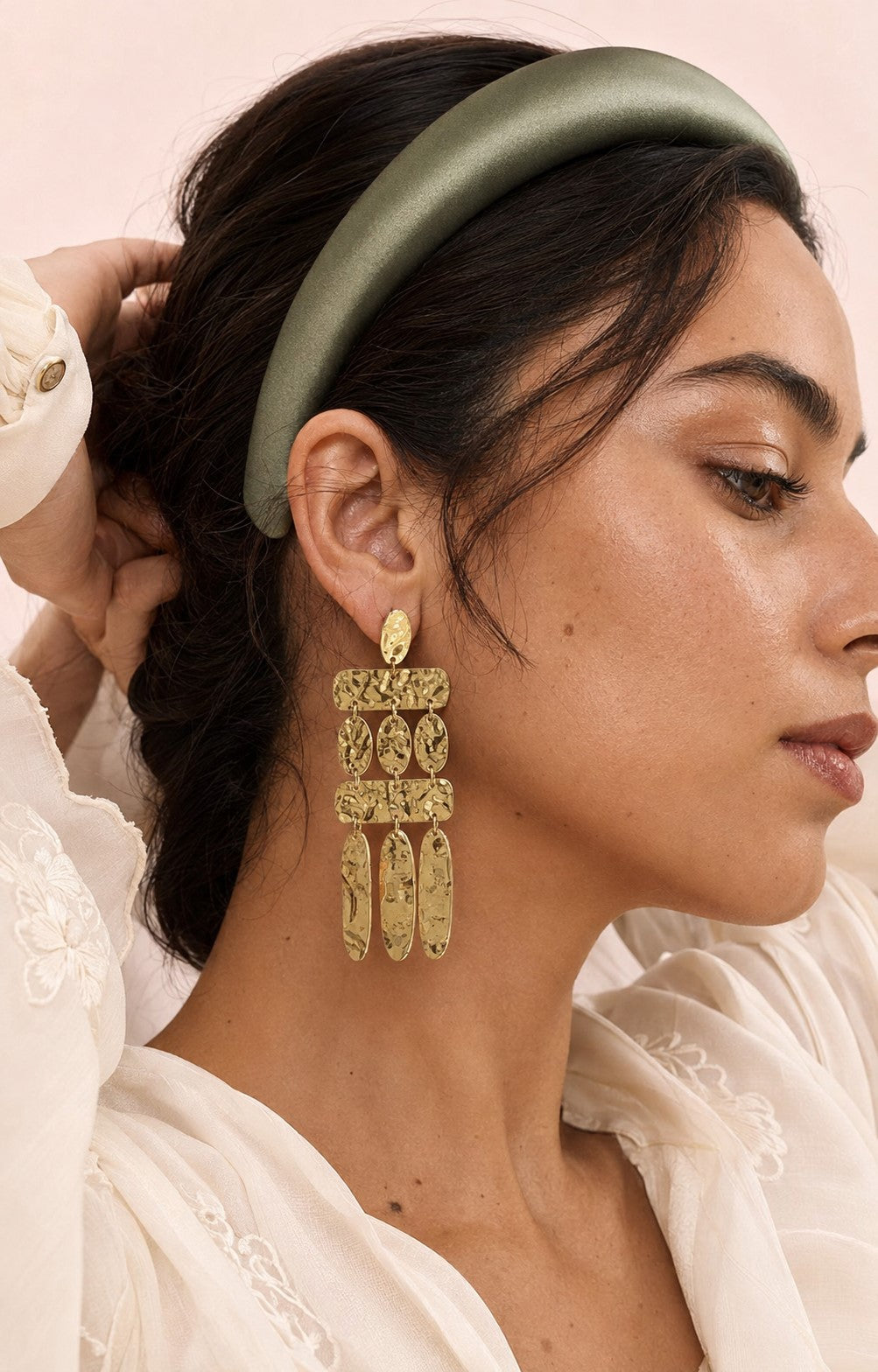 Pendientes Fuente de eslabones