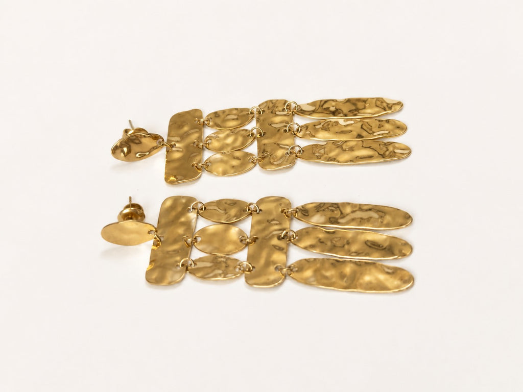 Pendientes Fuente de eslabones