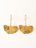 Pendientes Hojas de abanico