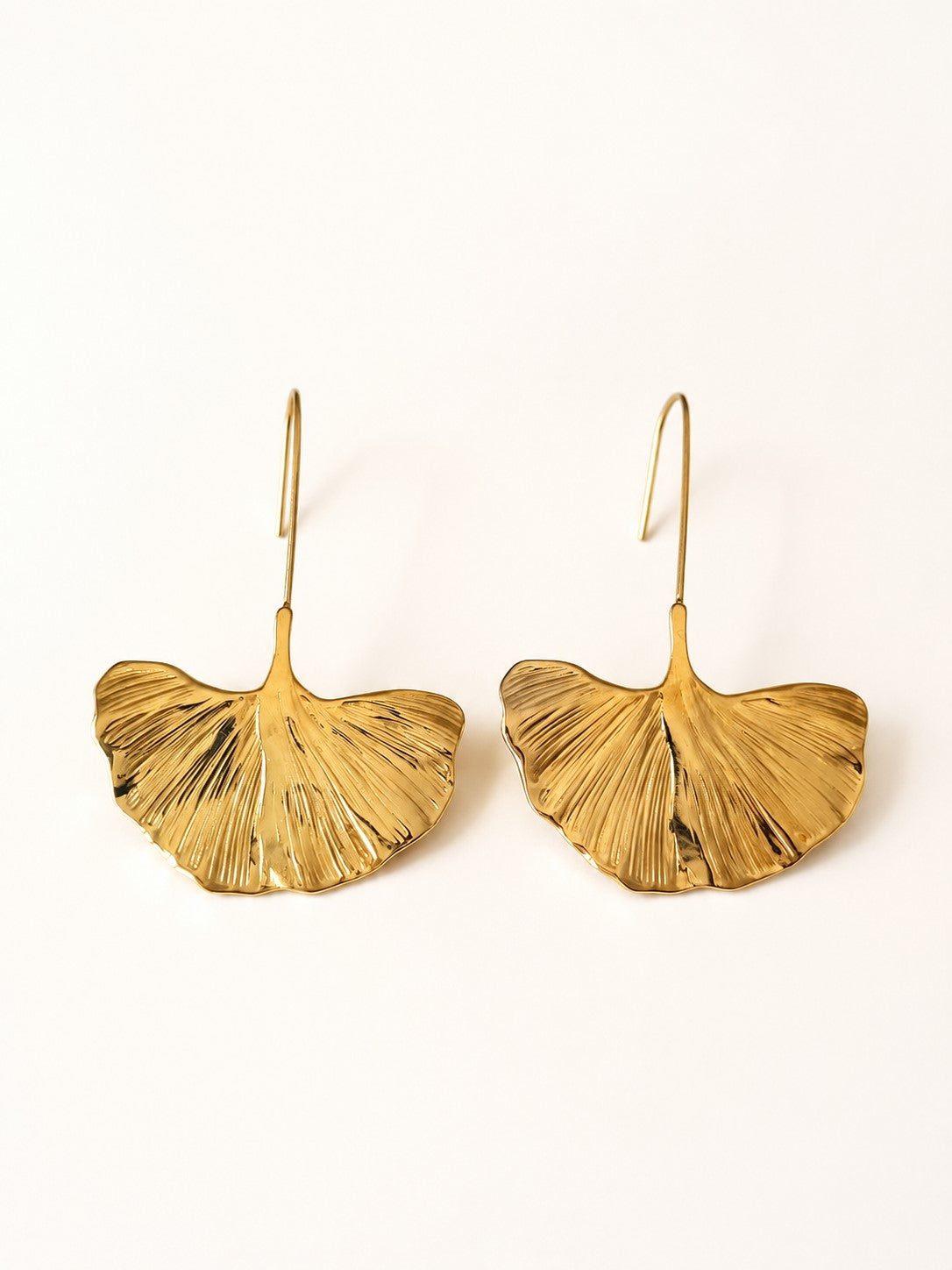 Pendientes Hojas de abanico