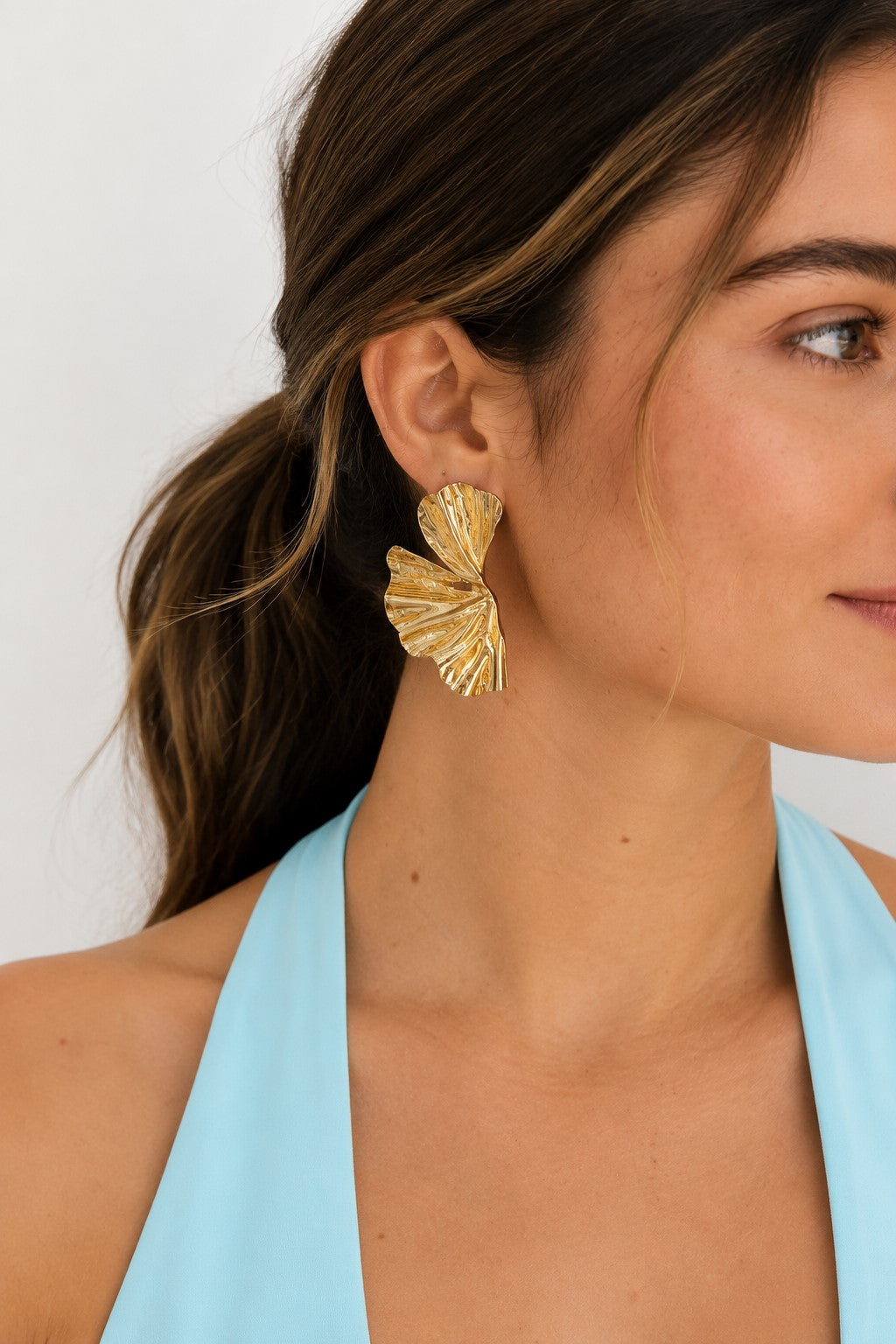 Pendientes Lazo de abanico